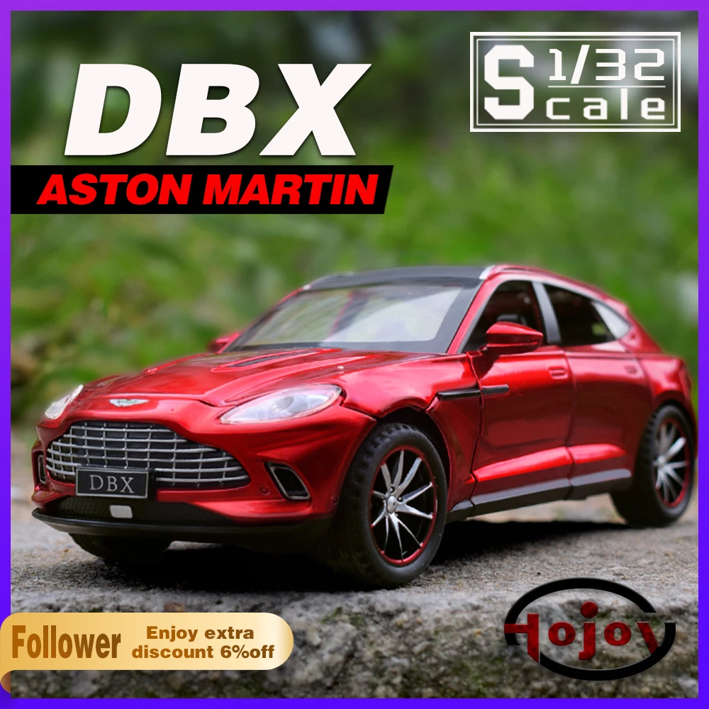 

Модель автомобиля «Aston Martin» DBX из металлического сплава, масштаб 1/32