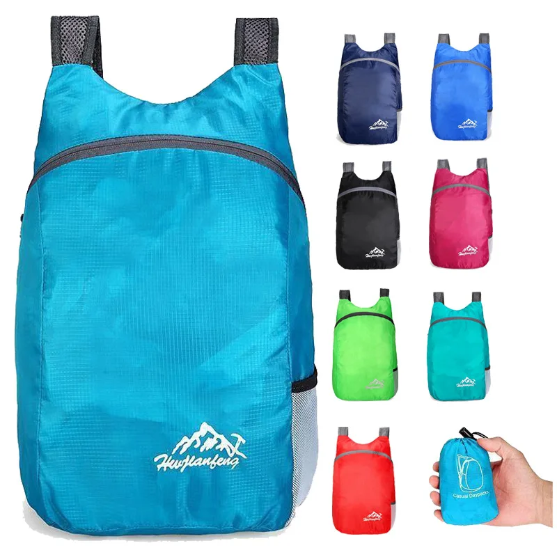 

Lightweight Packable Backpack 20L Foldable ultralight Outdoor Folding Backpack Travel Daypack Bag Sports Daypack for Men Women