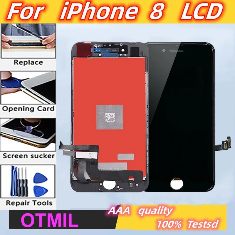 

LCD Screen For iPhone 8 A1863 A1905 A1906 LCD Display With 3D Touch Screen Digitizer For iPhone 8 LCD Replacement