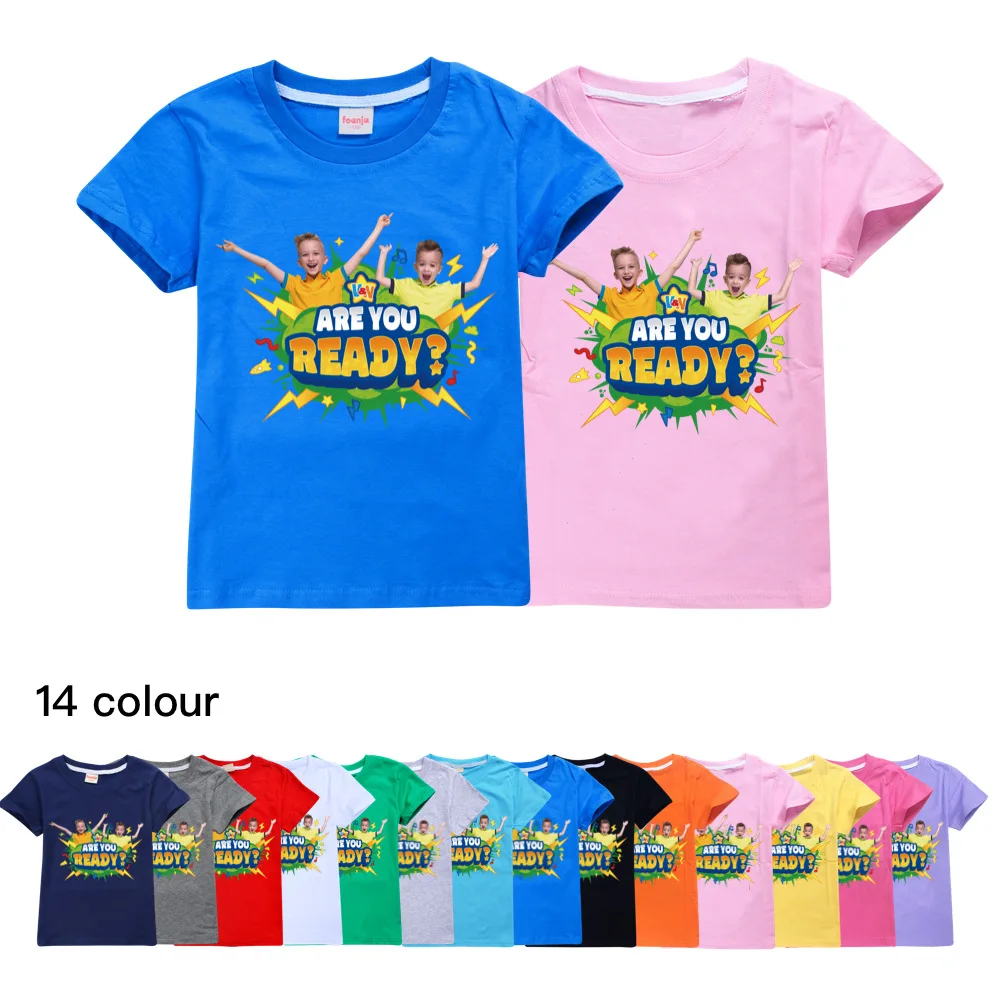 

Vlad and Niki Children Clothes Baby Girls Cotton T Shirt Toddler Boys School Tops Kids Fashion Summer Cute Short Sleeve Tees