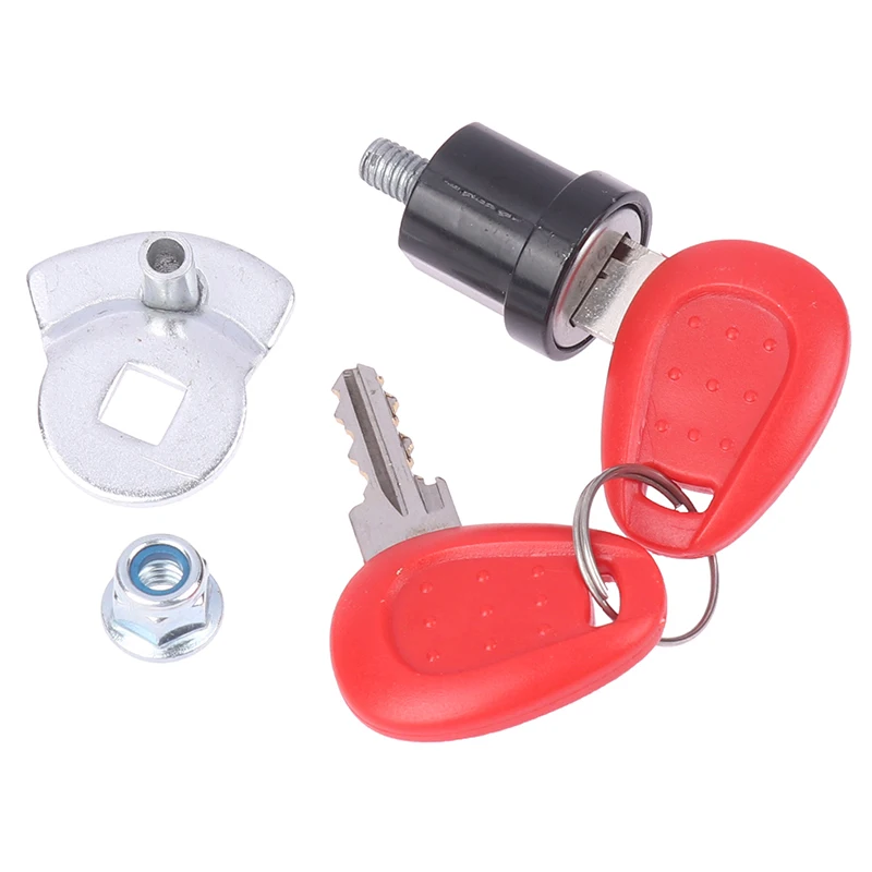

Универсальный цилиндр замка для мотоцикла, боковая коробка E21, цилиндр замка, головка замка E22, сменный замок боковой коробки, специальный замок E21 E22