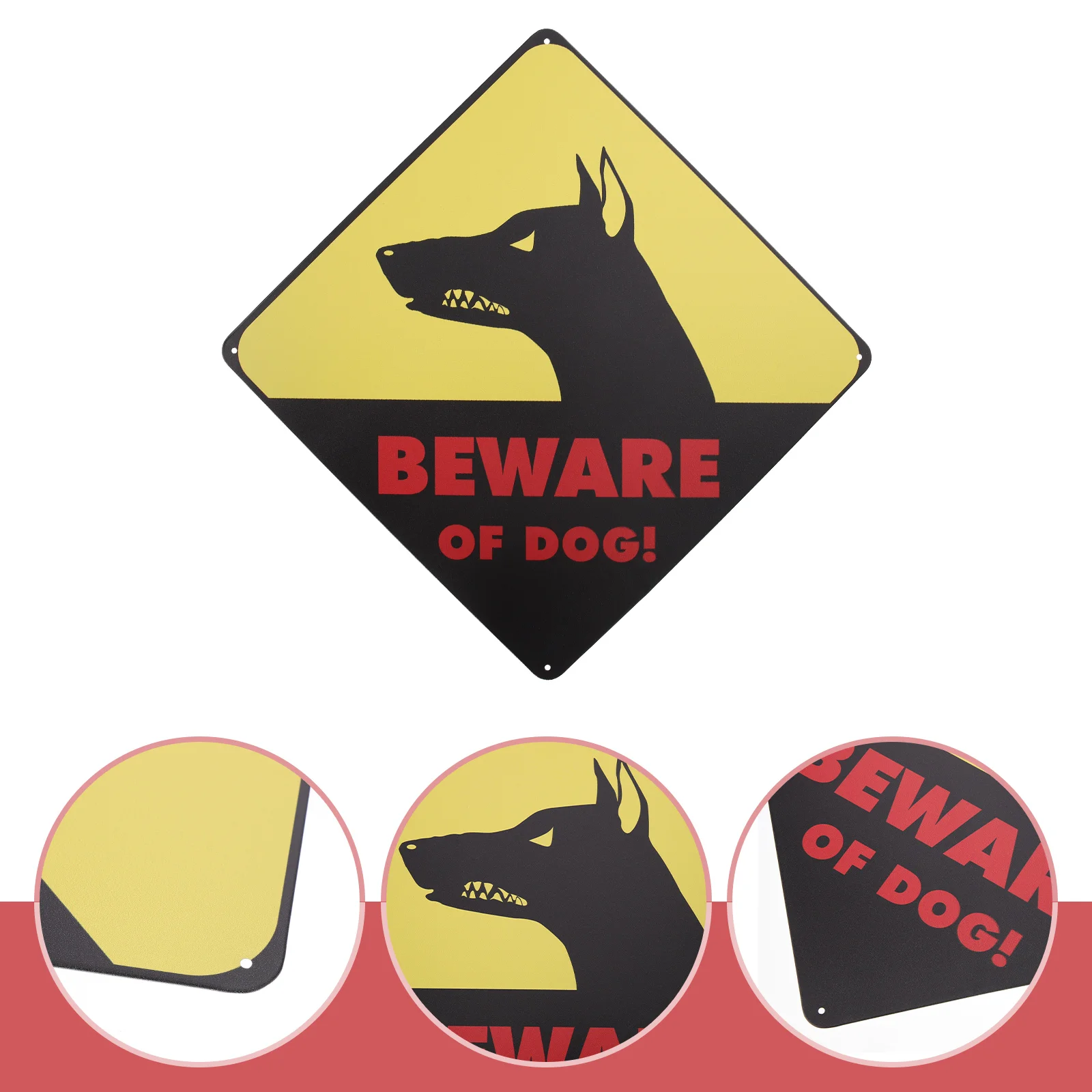 

Sign Dog Bewarewarning Garden Caution Yard Signs Keepguard Gate Outdoortrespassing Funny Closedout Plaque Dogs Ornament Board