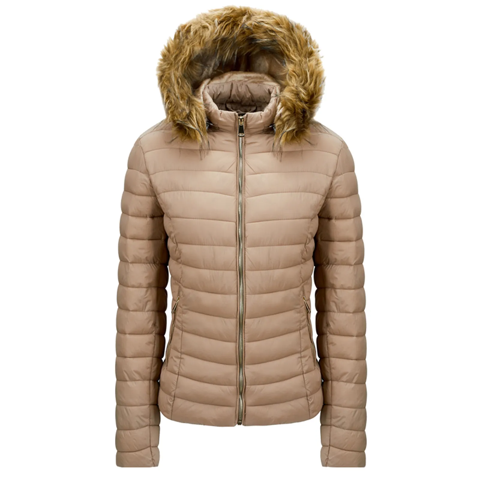 

Women Winter Cotton Jacket Lightweight Cotton Clothing Slim Women Fleece Spring Jackets for Women Fashion Fleece Sweater Womens