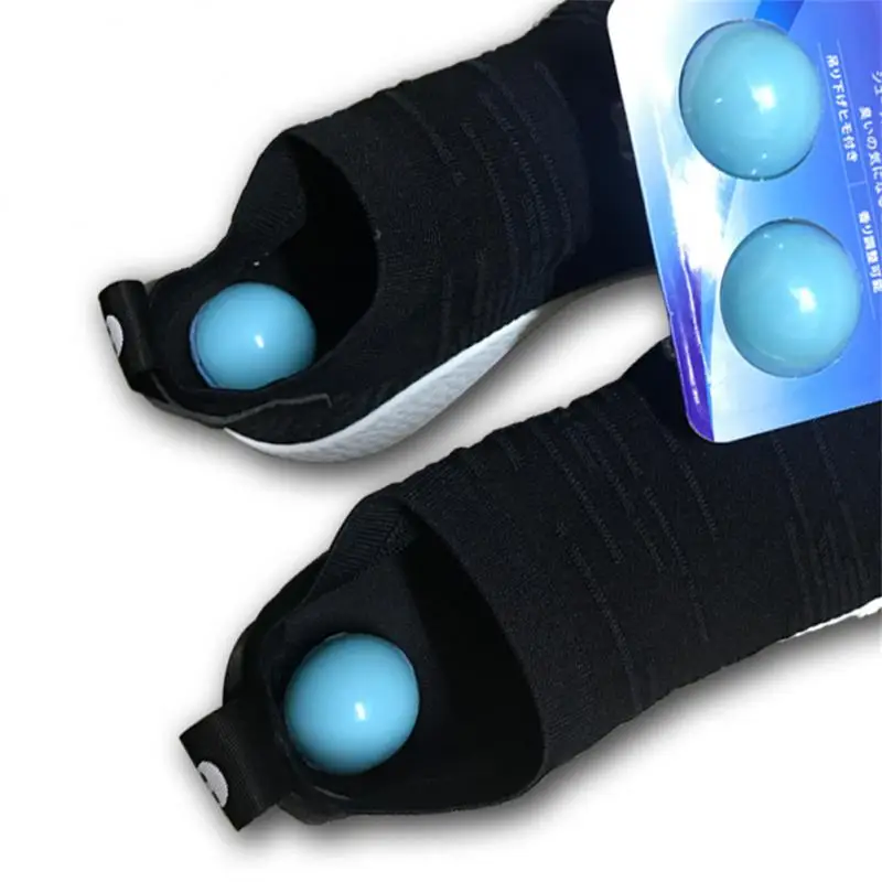 2pcs Odor Eliminator Shoe Drying Deodorizer Balls For Removing Foot Odors From Shoes Adjustable Switch Shoe Smell Remover