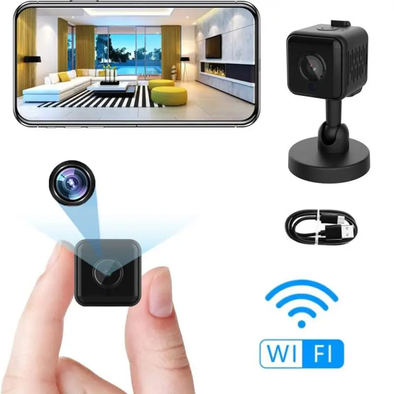 

IP-камера видеонаблюдения IP02, Wi-Fi, 1080P