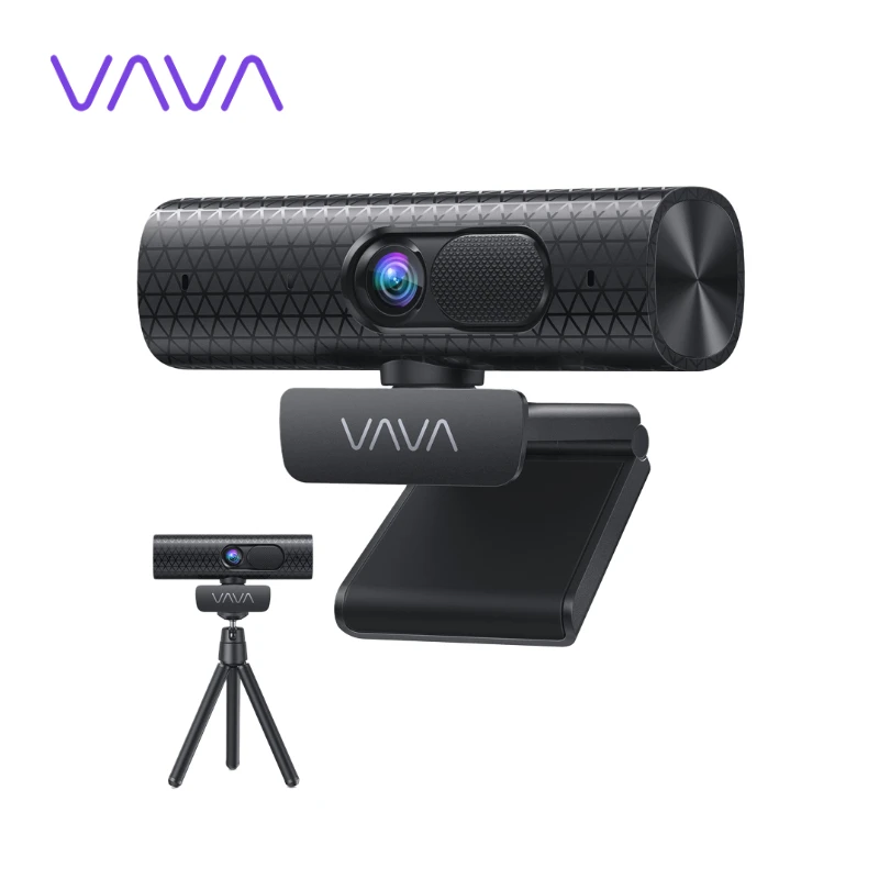 VAVA FHD веб-камера 2K HD 4x цифровой зум Автофокус 1080P 60FPS микрофон с шумоподавлением