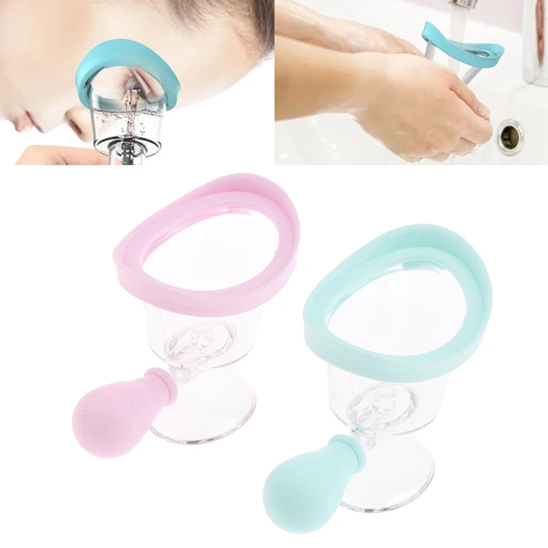 

1/2/5PCS Silicone Eye Wash Cups Eyes Cleaner Flushing Rinse Cups Bath Eyewash Cups For Students