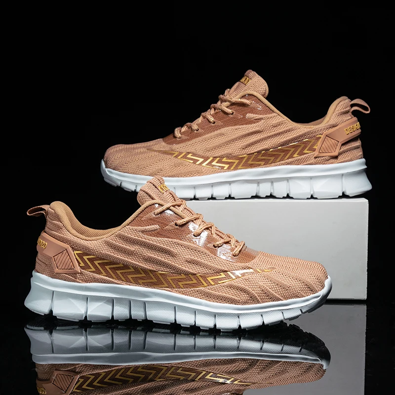 

Кроссовки мужские теннисные, повседневная обувь, роскошные, дышащие модные туфли для тренировок, быстрая обувь