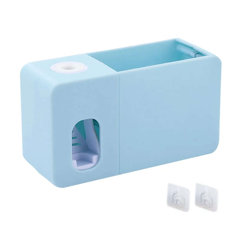 

Многофункциональная компактная Стойка для зубных щеток, универсальная полка для ванной комнаты из АБС-пластика, автоматическая зубная пас...