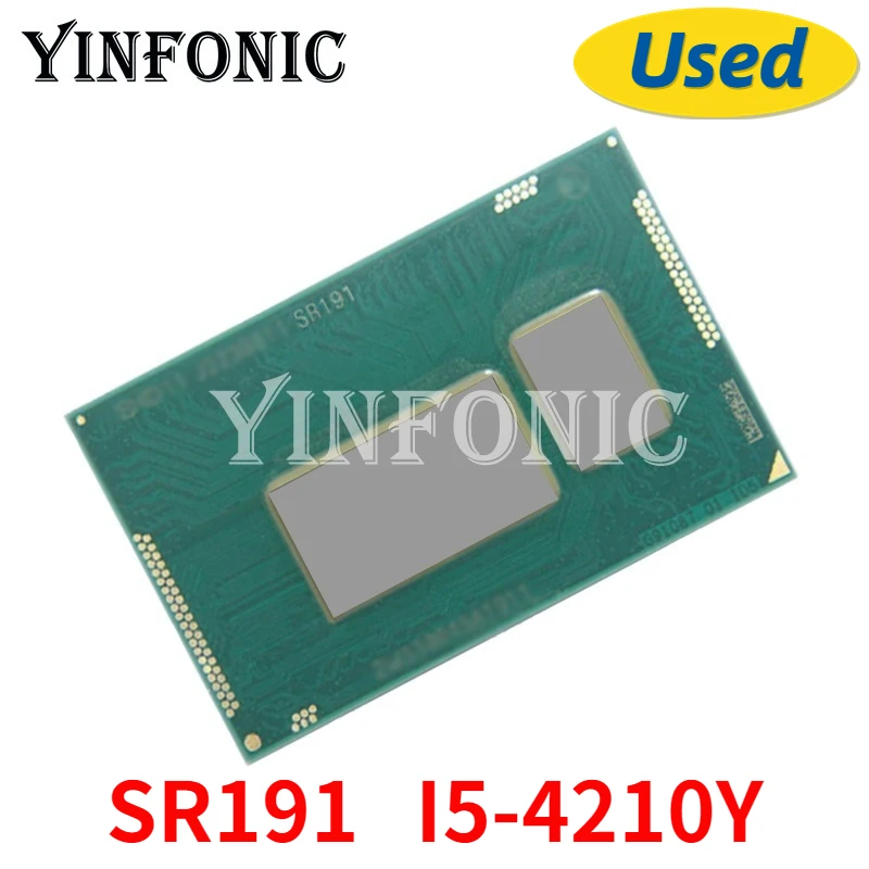 

Б/у чипсет SR191 I5-4210Y BGA с шариком, протестирован на 100%