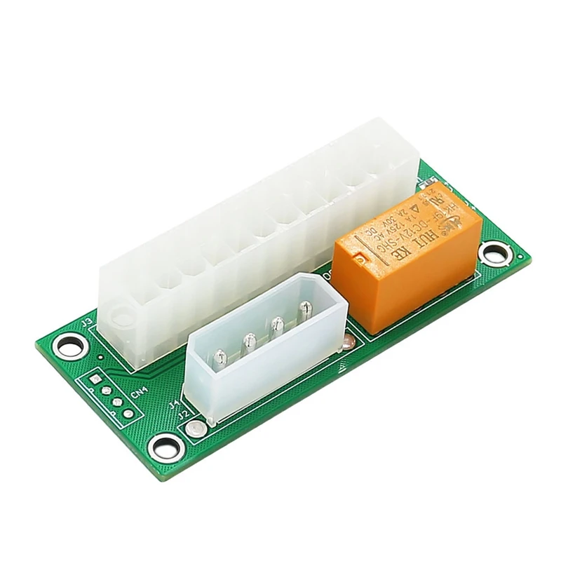 

ATX Dual PSU Multiple Power Supply Adapter Synchronous Power Board Add 2PSU With Power LED To Molex 4 Pin Connector