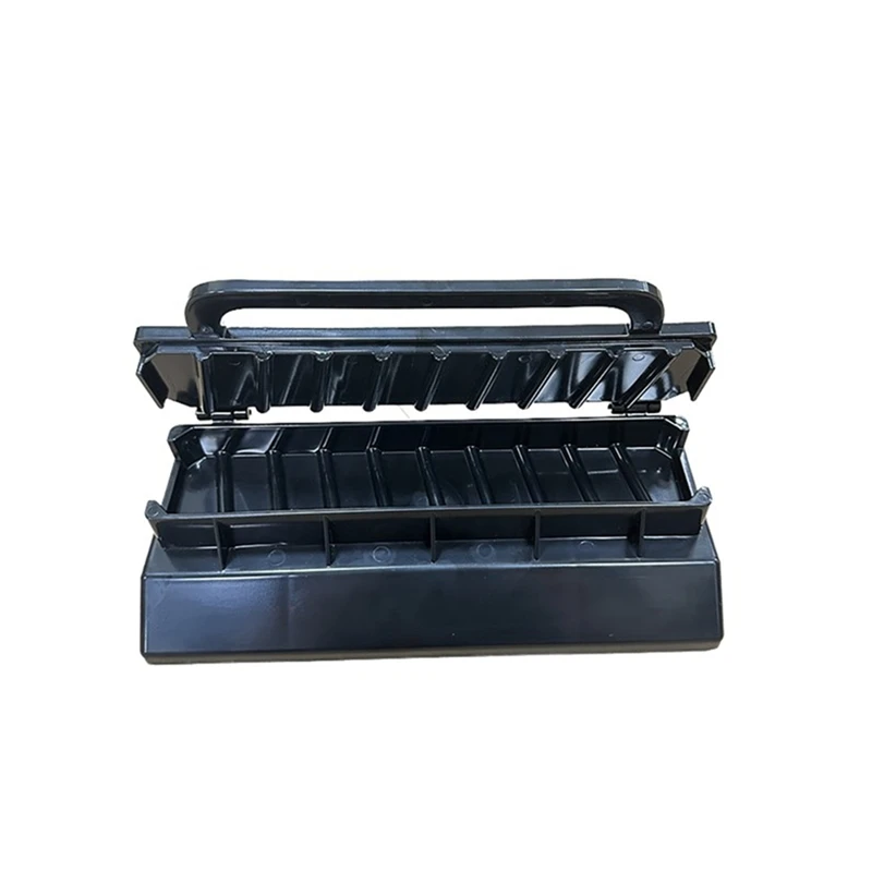 Large Kebab Maker Press Black Plastic Kabab Manual Kabob Mould Barbecue Skewers