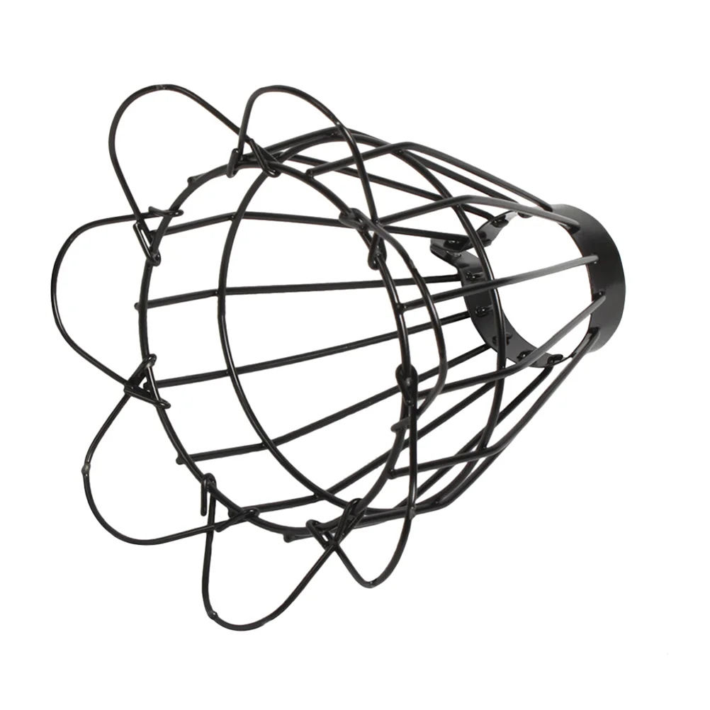 

Cage Guard Lamp Bulb Light Metal Heater Wire Reptile Shade Coverclamp Aquarium Iron Pendant Lampshade Heating Tank