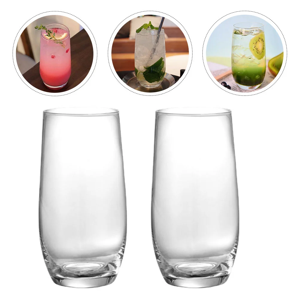 

Glass Glasses Mojito Can Beer Cups Whiskey Household Kiddush Coffee Iced Shaped Cocktail Highball Function Multi Accessory