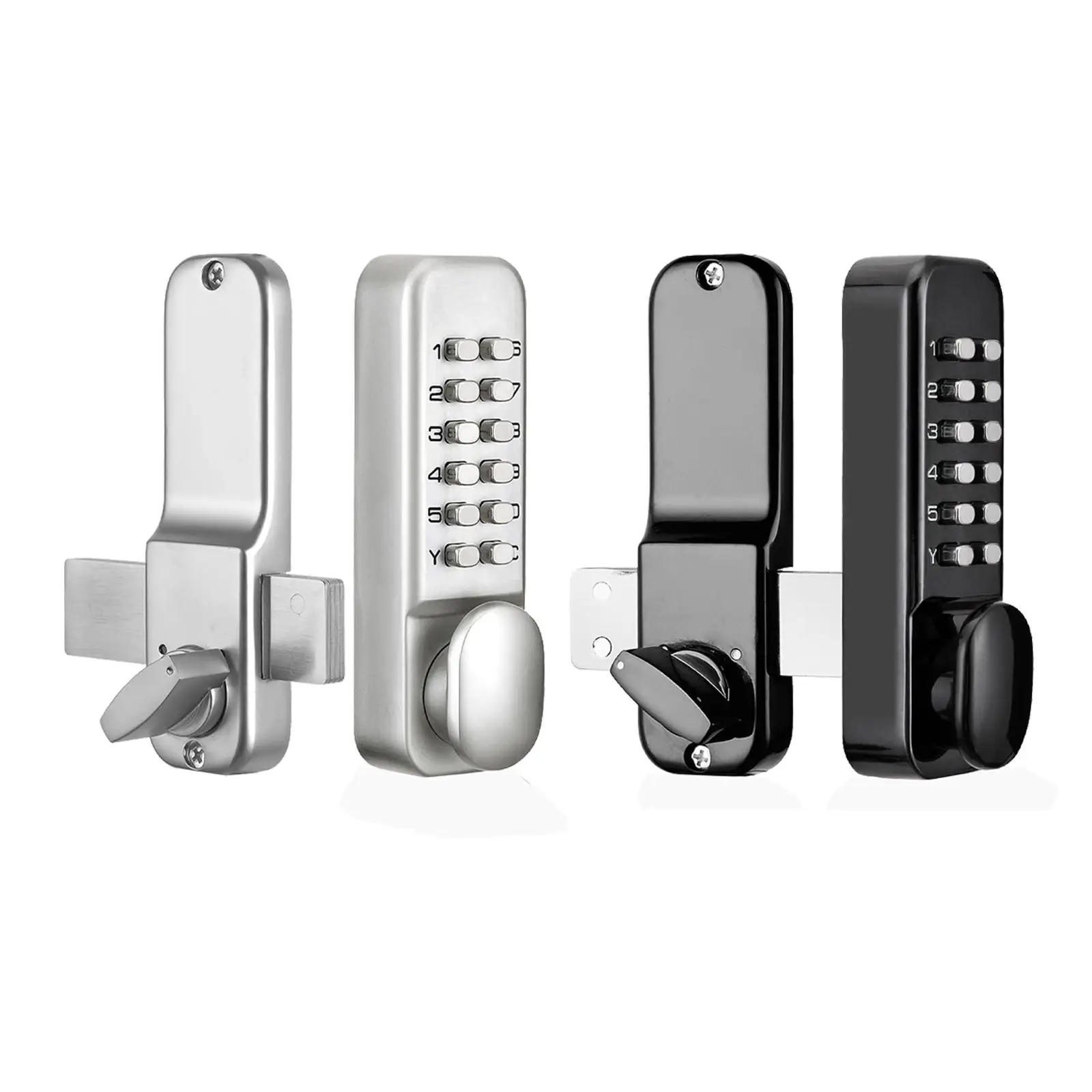

Keyless Mechanical Door Lock with Keypads Combination Lock Push Button Password