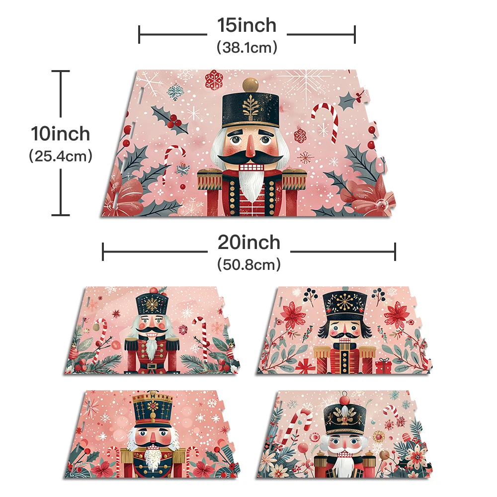 5 Упаковок Декор В Виде Пачки Тематическая Рождественская Елка Воротник Из ПВХ