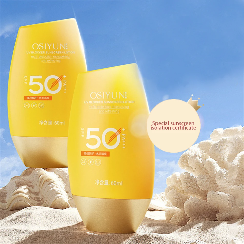 

OSIYUN Sunscreen Anti-UV Refreshing Squalane Isolation Cream SPF50 Long-term Prevent Skin Redness Sunburn Makeup Tool For Women