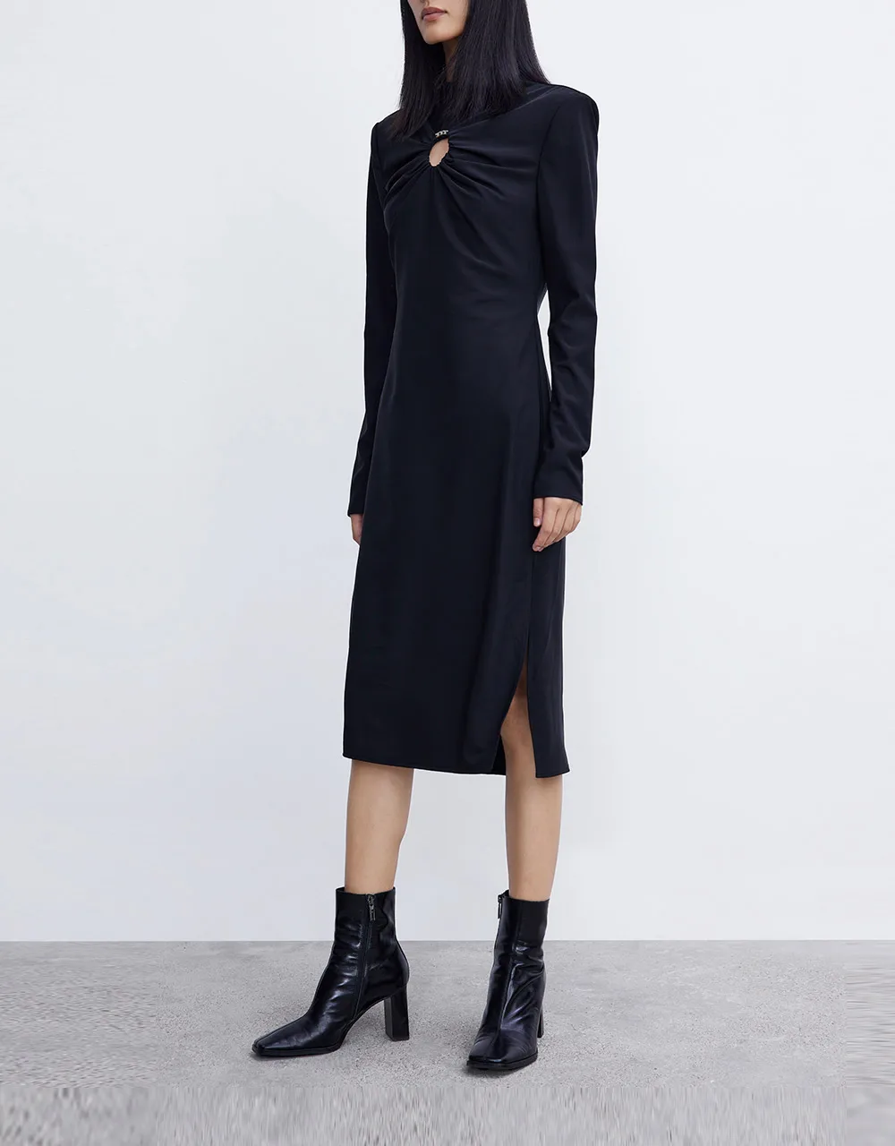 

Urban Revivo Fashion Midi Dress For Women Causal Night Out