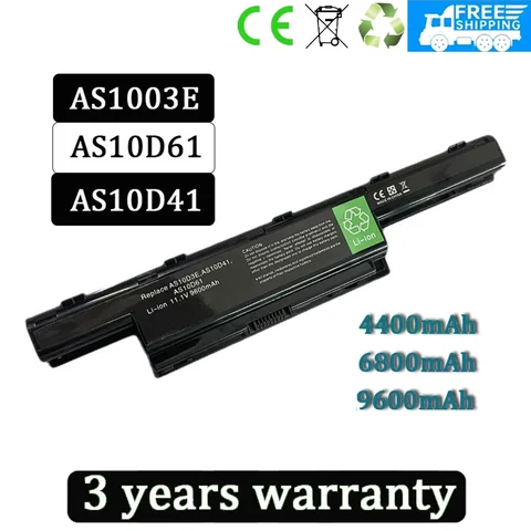 Аккумулятор для Acer Aspire AS10D31 AS10D81 V3-571G V3-771g AS10D51 AS10D61 AS10D71 AS10D75 5741 5742 5750 5551G 5560G 5741G 5750G