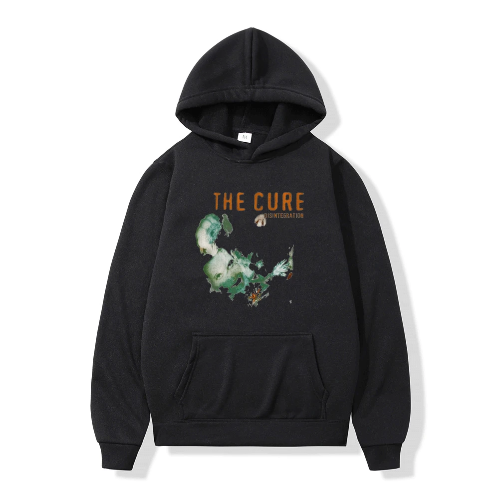 

Vintage Rock Band The Cure Disintegration Print Hoodie Men Women Punk Hoodies Autumn Winter Fashion Casual Oversized Sweatshirts