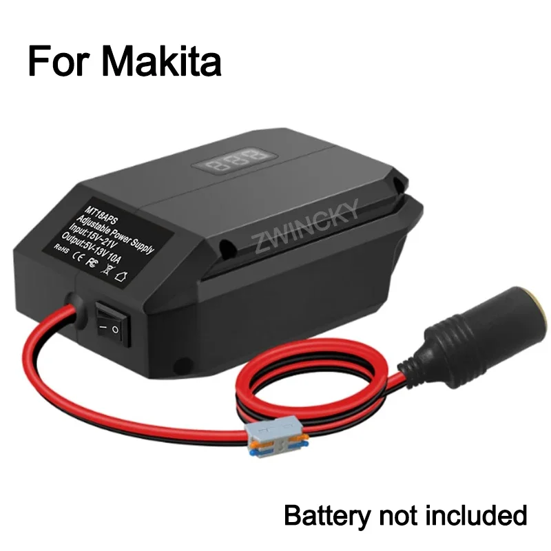BSIDE Преобразователь 18В на 12В для аккумуляторов Makita/Dewalt/Milwaukee