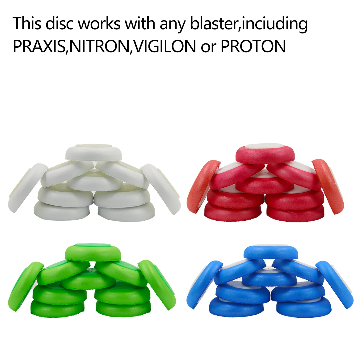 EKIND пули для пополнения пены совместимые с Nerf Vortex Disc Blaster Ammo Praxis Nitron Vigilon | Игрушки и