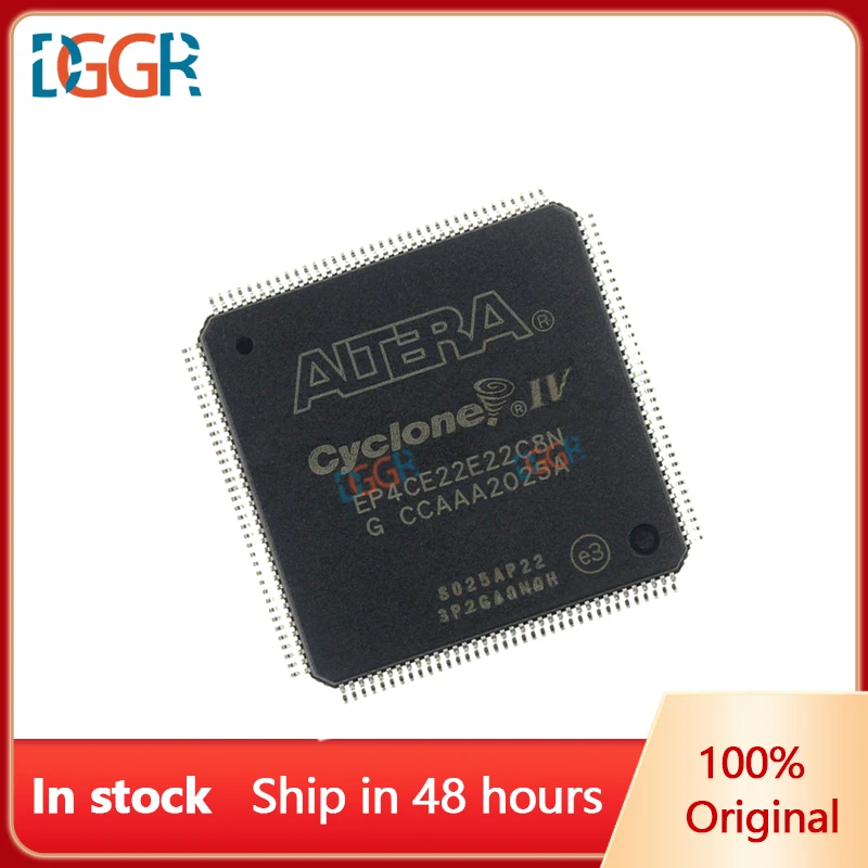 DGGR EP4CE6E22C8N TQFP144 INTEL ALTERA Original 100% New Ep4ce6e22c8n In Stock IC chip