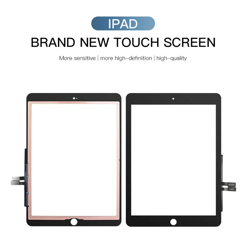 

KULI для Ipad 1 2 3 4 кабель сенсорной панели переднее стекло запасные части Аксессуары ремонт полный дигитайзер экран дисплей