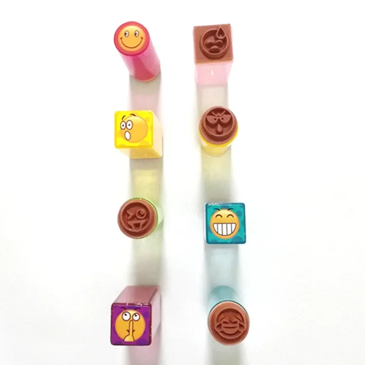 Штамп с улыбающимся лицом