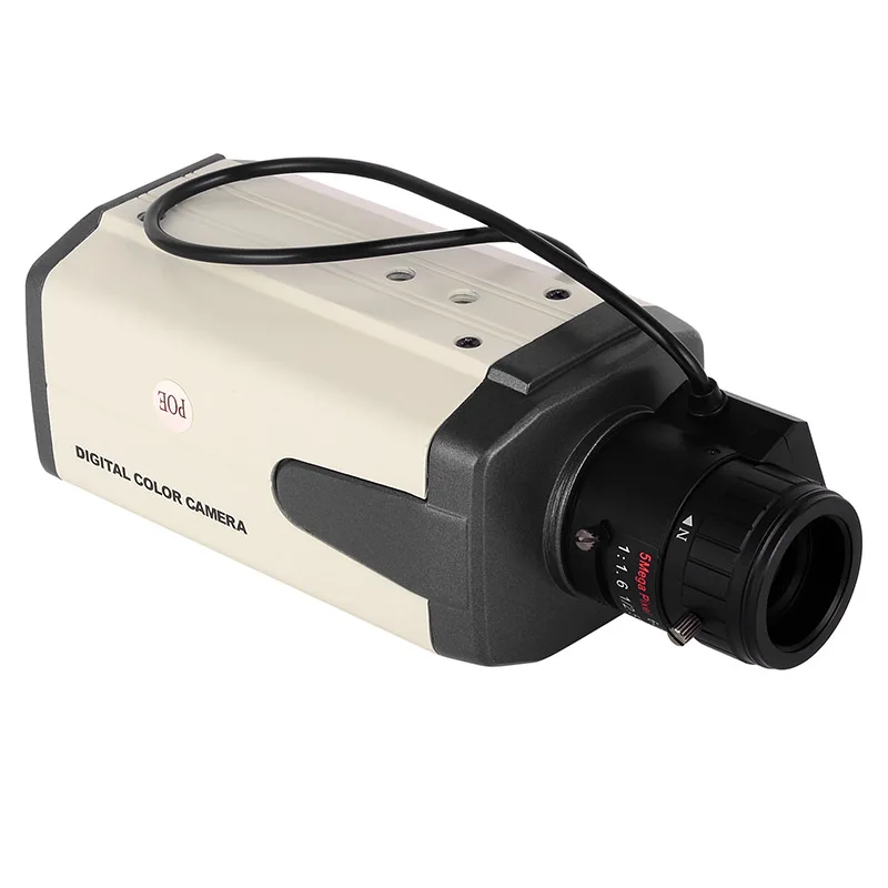 

Uvusee CCTV Netwok IP Security Camera Box Bullet Camera APP Remote 4MP POE 6-22MM Varifocal Lens Auto IRIS Surveillance Camera