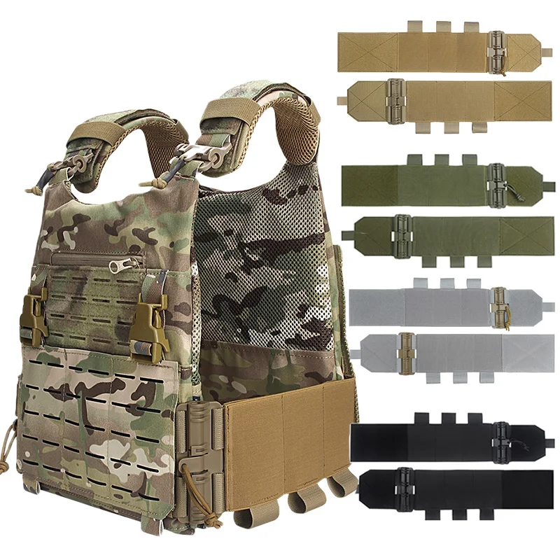 

Tactical Quick Release Elastic Waist Seal Wear-resistant Tactical Vest Side Waist Belt Men Belt Outdoor Activity Equipment 2023