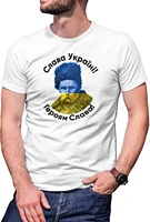 taras shevchenko slava ukraine heroem slava glory to ukraine tshirt mens 100 cotton casual t shirts loose top size s 3xl