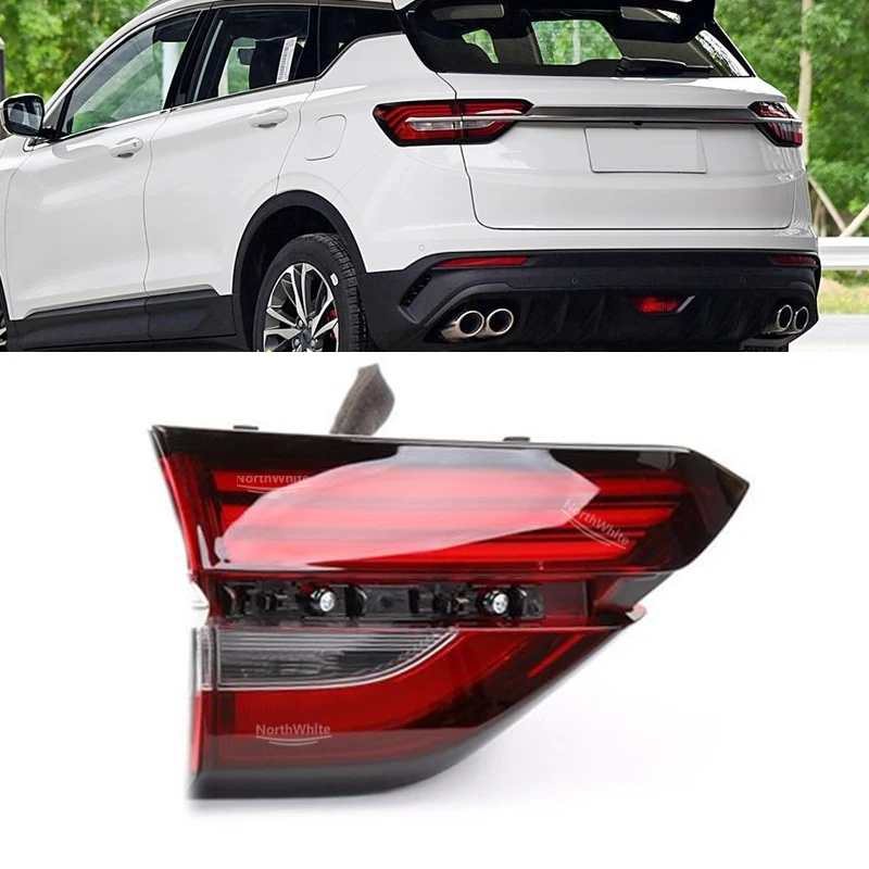 

Задний фонарь заднего бампера, задний фонарь для Geely Coolray SX11 2019-2020, лампа, задние фонари, задние фонари, внутренний стоп-сигнал