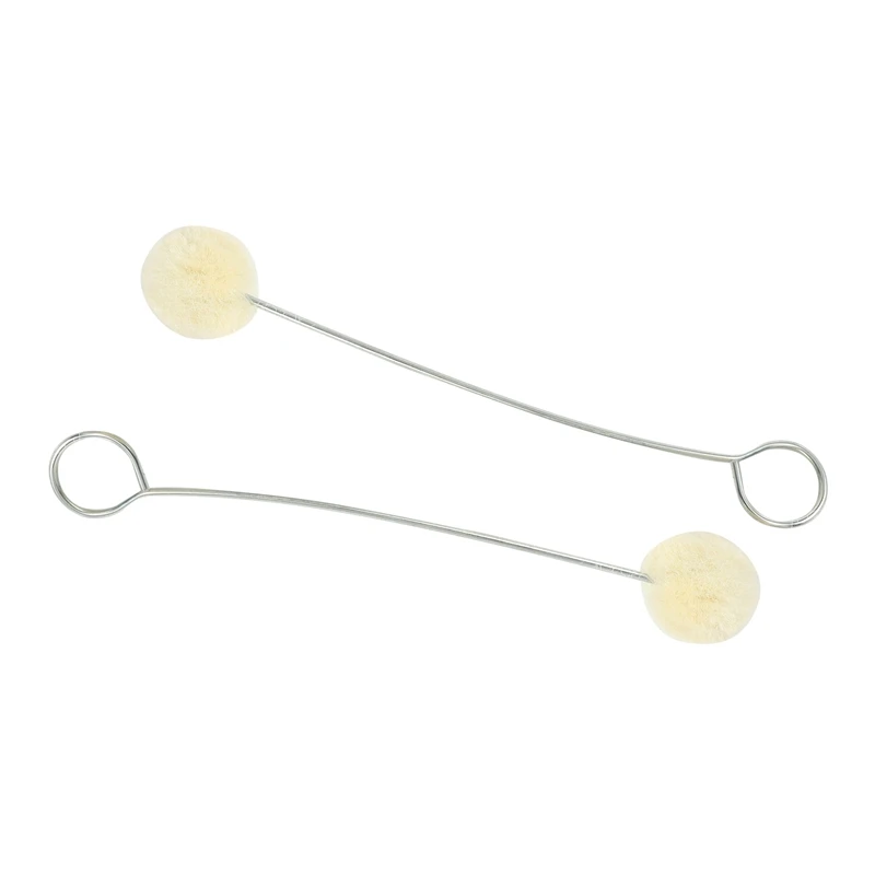 50 шт. шерстяная шариковая кисть Daubers кожаный аппликатор для крашения Dauber с