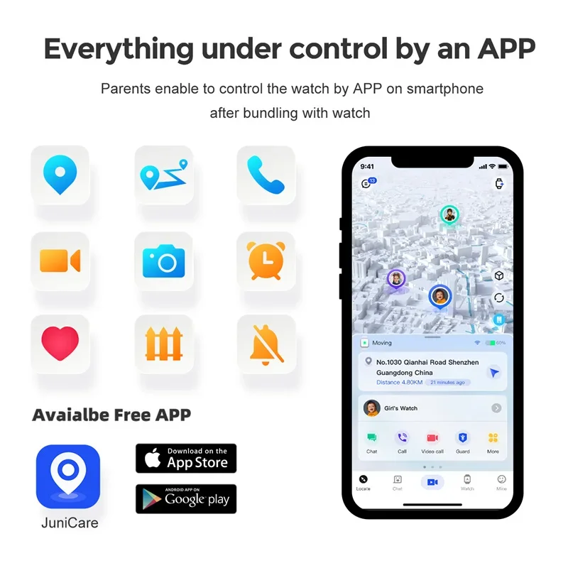 4G Детские Смарт-часы GPS трекер SOS WIFI расположение видеозвонка водонепроницаемый