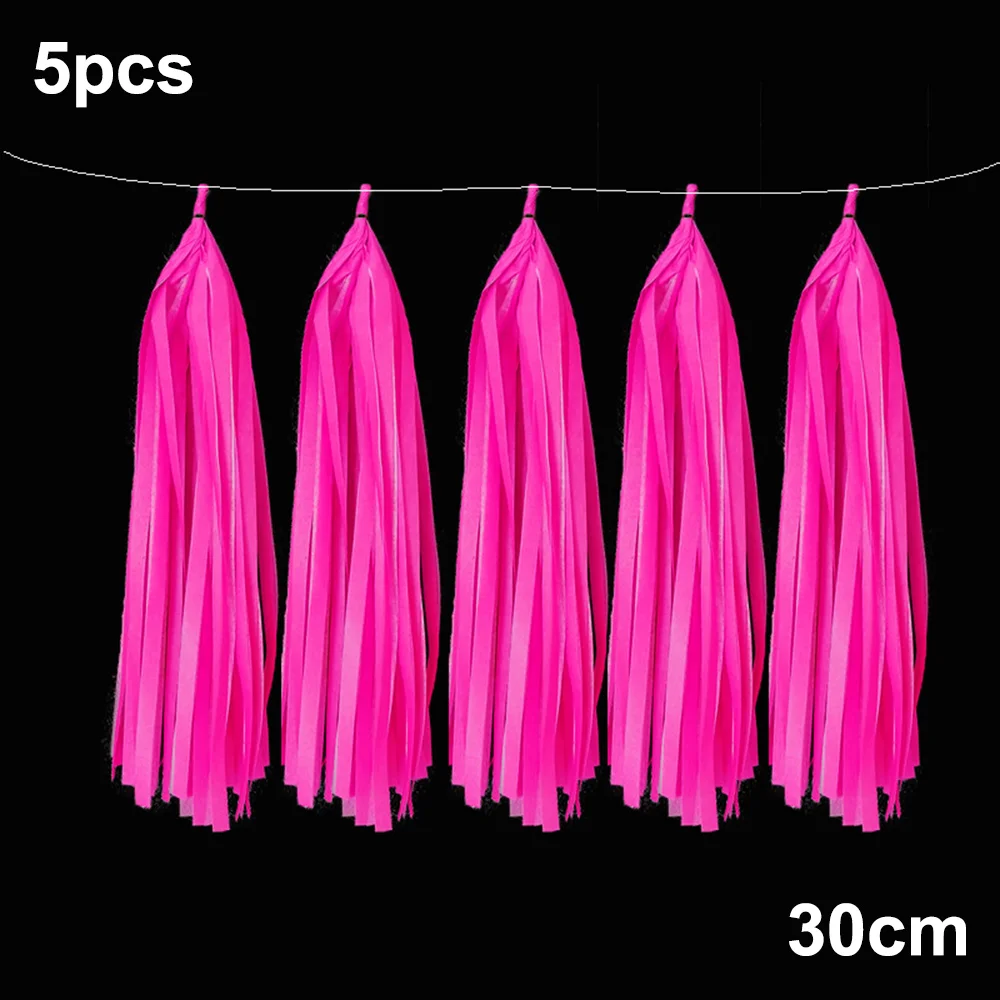

5 шт. неоновые бумажные кисточки для вечеринки