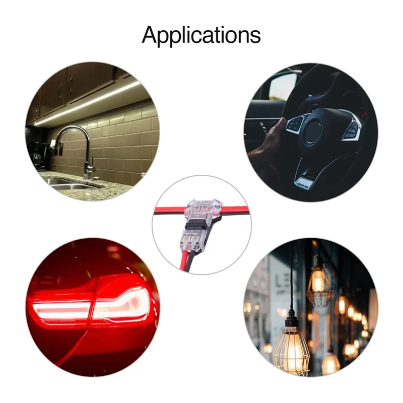 Разъемы для проводов-низковольтный Т-образный проводной разъем 3-ходовой