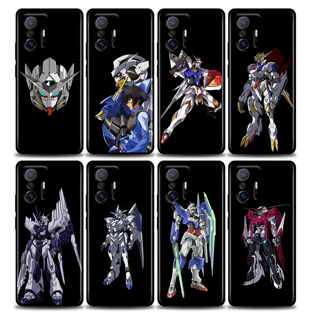 

Bandai Super Gundam Phone Case for Xiaomi Mi 12 12X 11 Lite 11X 11T X3 X4 NFC M3 F3 GT M4 Pro Lite NE 5G Soft Silicone Case