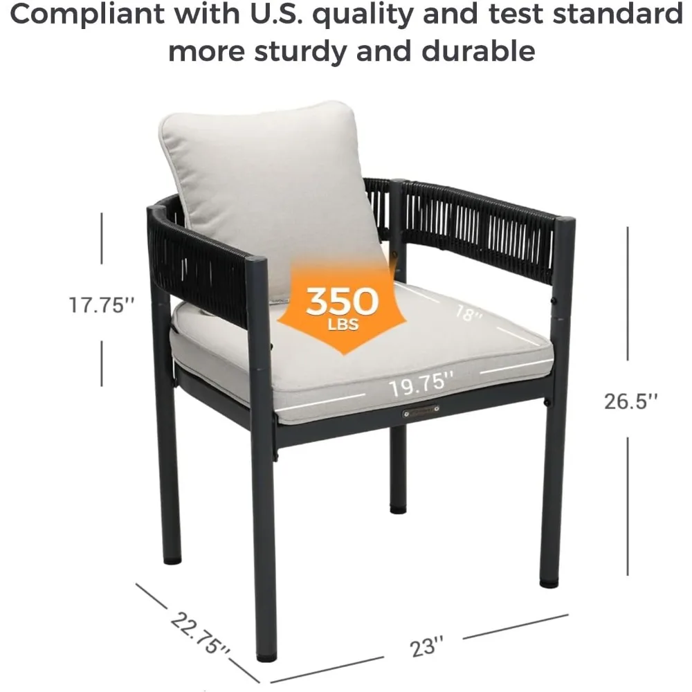 Стулья для улицы RUO WU набор из 4 штук |