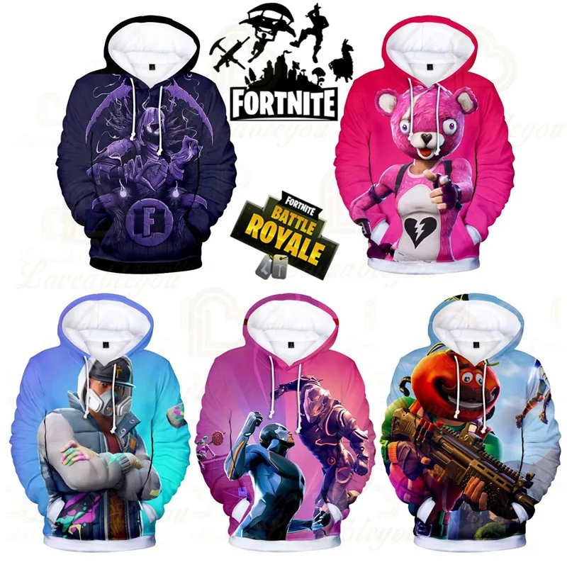 

Fortnite Victory Hero Child Kids Hoodies Battle Royale 3d Sweatshirt Girls Harajuku Long Sleeve Jacket Coat Boys Clothes