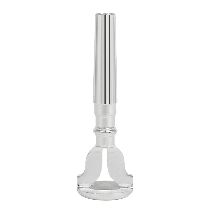 

1 Piece Brass Trumpet Mouthpiece Silver-Plated Standard Trumpet Mouthpieces Professional
