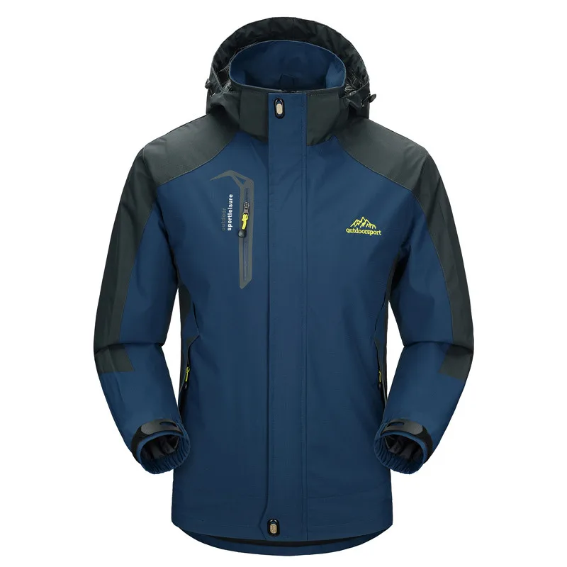 

Мужская куртка для походов, осенняя дышащая ветрозащитная Водонепроницаемая ветровка для путешествий, кемпинга, спортивная одежда, пальто ...