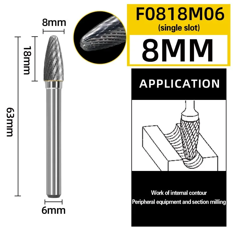 

HILIXUN Твердосплавный роторный напильник для дерева