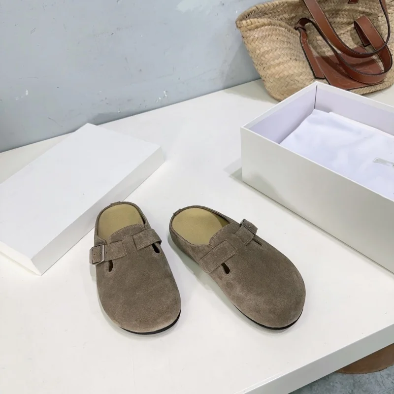 Высокое качество ~ 2024 осень и зима простая модная замшевая полусумка из коровьей