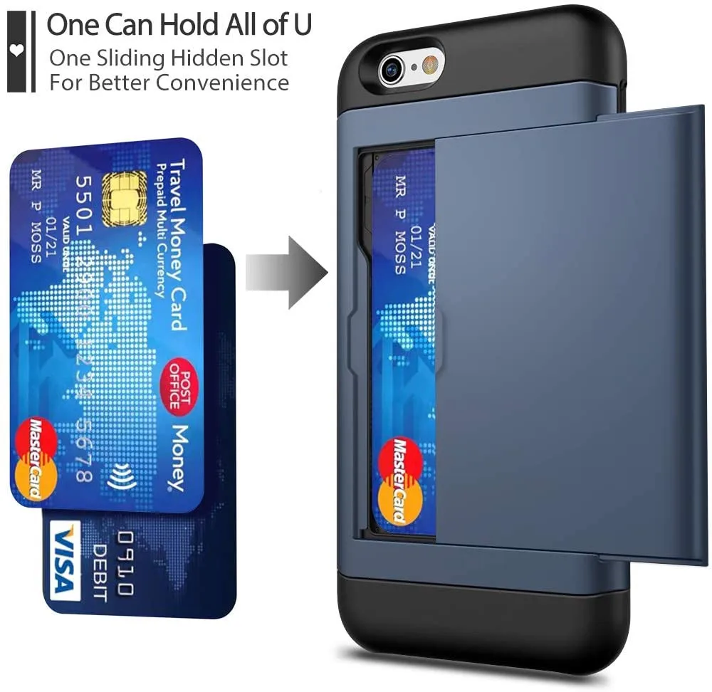 

For SE 2022 Case For iPhone SE3 2022 Credit Card Holder ID Slot Case For iPhone SE 2022 Cover For iPhone SE3 A2783 A2784 Coque