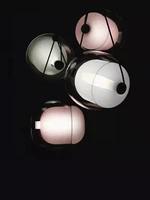 nordic modern simple fashion chandelier restaurant bar bedroom lamps creative personality capsule glass single head chandelier
