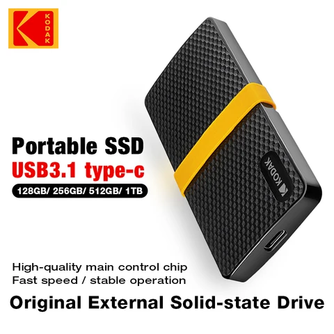 KODAK ポータブルSSD X200シリーズ 2TB 2個(x2) 【公式通販】