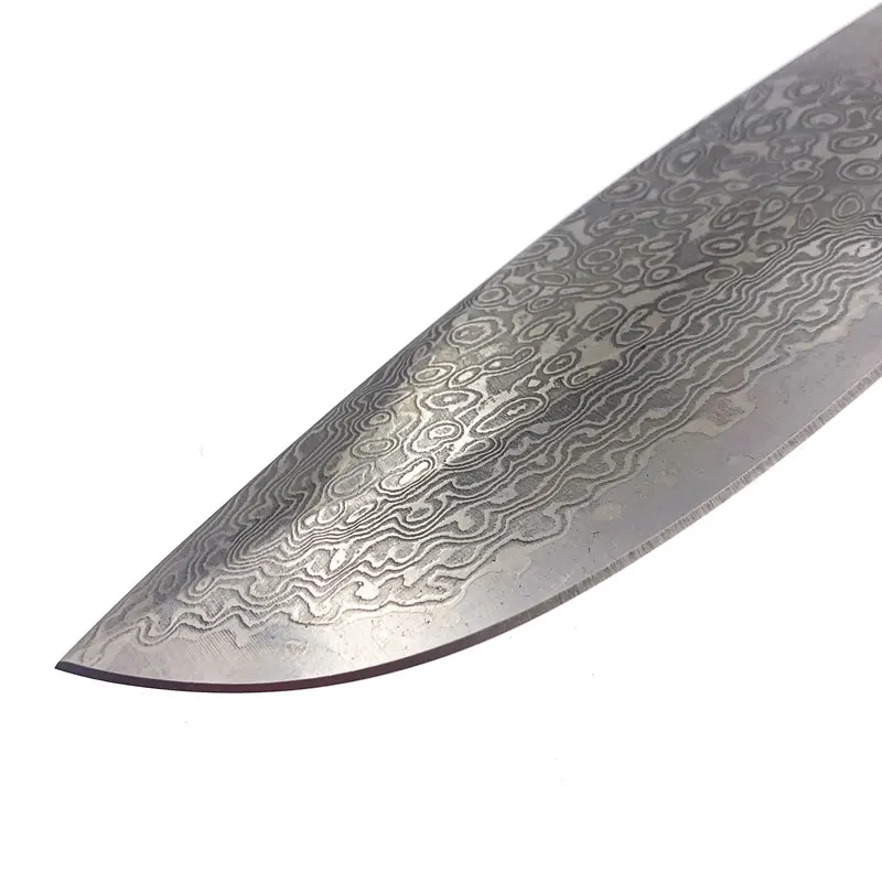 Рукоятка из нержавеющей стали VG10 полуготовый продукт сделай сам острая