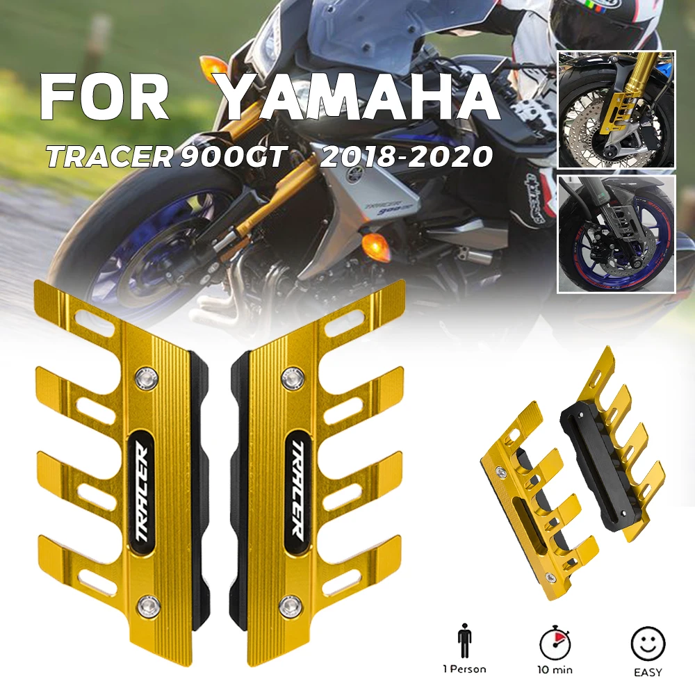 

For YAMAHA TRACER 900GT Motorcycle Mudguard Front Fork Protector Guard Block Front Fender Anti-fall Slider Accessories