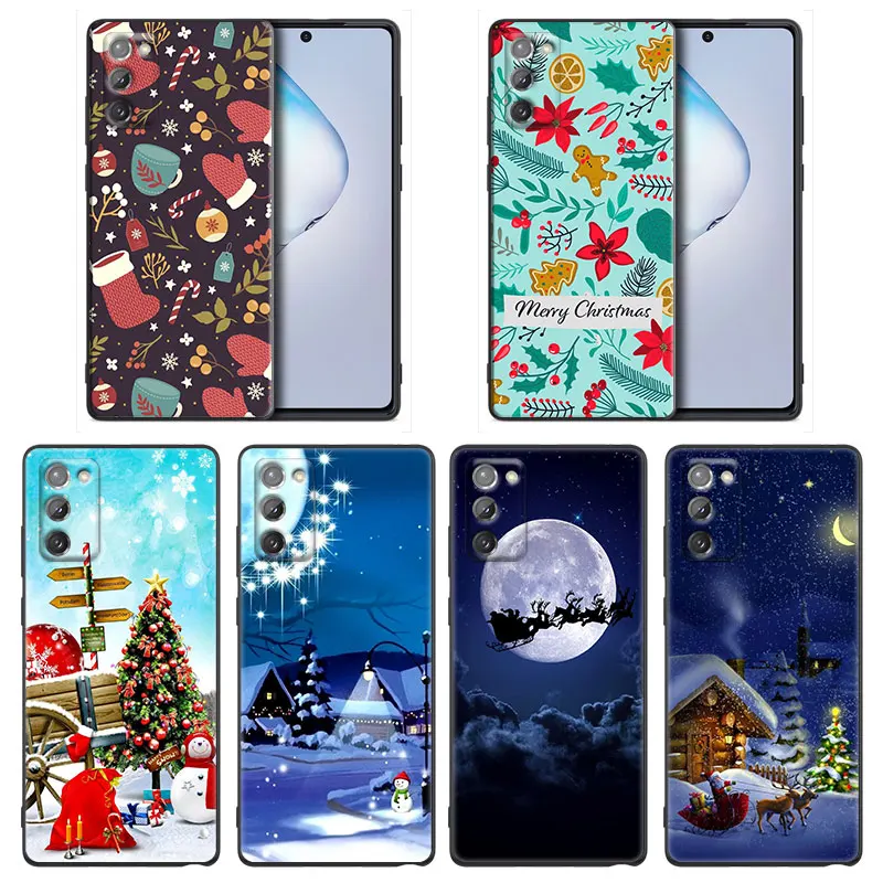 

Merry Christmas Fundas Coques Case for Samsung A7 A52 A53 A71 A72 A73 A91 M22 M30s M31s M33 M62 M52 F23 F41 F42 5G 4G Case Capa